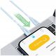 Kabel USAMS Green Series SJ717 30W USB-C / Lightning 1m biały