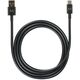 Mobilis Energia Cable - USB A / USB C - 1m - Black