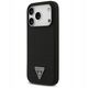 Etui Guess Silicone Triangle Logo MagSafe do iPhone 17 Pro czarny
