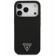 Etui Guess Silicone Triangle Logo MagSafe do iPhone 17 Pro czarny
