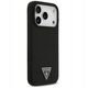 Etui Guess Silicone Triangle Logo MagSafe do iPhone 17 Pro czarny