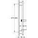 Grohe RSH SmartActive - brusestang 900 phantom black