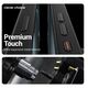 Crong Hybrid Frost MAG Cover - Etui MagSafe iPhone 17 Pro Max (czarny)