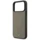 Case Mercedes Leather The Move MagSafe for iPhone 17 Pro Max taupe