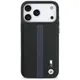 Etui BMW M Perforated Stripe Logo         MagSafe do iPhone 17 Pro Max niebieski