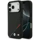 Etui BMW M Carbon Tricolor Line MagSafe do iPhone 17 Pro czarny