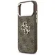 Etui Guess 4G Big 4G Classic Logo do iPhone 17 Pro Max brązowy srebrny