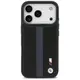 Etui BMW M Perforated Stripe Logo         MagSafe do iPhone 17 Pro niebieski