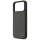 Etui Mercedes Leather Large Laurel Leave MagSafe do iPhone 17 Pro Max antracyt