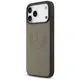 Etui Mercedes Leather Vintage Logo MagSafe do iPhone 17 Pro Max taupe