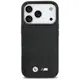 Etui BMW M Quilted Logo MagSafe do iPhone 17 Pro czarny