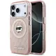 Etui Karl Lagerfeld IML Choupette Head Logo MagSafe do iPhone 17 Pro różowy