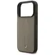 Case Mercedes Leather The Move MagSafe for iPhone 17 Pro taupe