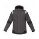 JACKET SOFTSHELL ATLANTA BLACK/GREY M