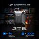Orico Obudowa na dysk M.2 NVMe 2230, USB-C 10 Gbps, wzmocniona, metalowa