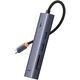HUB USB Baseus Hub 7w1 Baseus UltraJoy 7-Port ( USB-C do 1xHDMI4K@30Hz + 2xUSB 3.0 + 1xPD +RJ45 + SD/TF3.0)
