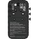 Verbatim Adapter podróżny Verbatim Charge 'n' Travel GaN III globalny 4xUSB-C PD 3.0 QC 4+ 70W, 1xUSB-A QC 4+ 60W