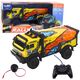 Samochód Ciężarowy Zdalnie Sterowany RC Pilot Dźwięki Żółty LEAN Toys