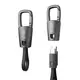 Kabel Tech-Protect Ultraboost DNA Keychain USB-C / USB-C Cable PD 60W / 3A Iron Grey