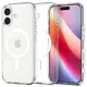 Etui Spigen Ultra Hybrid Mag MagSafe do Apple iPhone 17 Clear/white