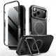 Etui Supcase IBLSN Ares Flip Mag MagSafe do Apple iPhone 17 Pro Black