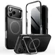 Etui Supcase IBLSN Ares Flip Mag MagSafe do Apple iPhone 17 Pro Black