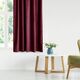 AmeliaHome Zasłona VELVET styl klasyczny na taśmie 140x270 czerwona