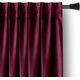 AmeliaHome Zasłona VELVET styl klasyczny na taśmie 140x270 czerwona