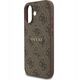 GUESS futerał do IPHONE 17 kompatybilny z MagSafe GUHMP17SG4GFRW (PU 4G Ring Classic Logo) brązowy