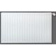 Καλοριφέρ Caradon V33 600/600 TERMOTEKNIK με στηρίγματα 1417W