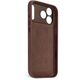Decoded Leather Backcover - skórzana obudowa ochronna do iPhone 17 Pro Max kompatybilna z MagSafe (chocolat brown)