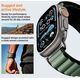 Pasek Spigen WBF1 Band do Apple Watch 6/7/8/9/10/SE/Ultra 1/2 44/45/46/49mm Black/green