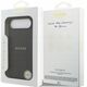 Etui Guess Grained Ring MagSafe do iPhone 17 Air - czarne