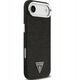Etui Guess Glitter Triangle Logo MagSafe do iPhone 17 Air - czarne