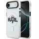Etui Karl Lagerfeld IML Karl Sketch Logo MagSafe do iPhone 17 Air - przezroczyste