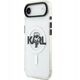 Etui Karl Lagerfeld IML Karl Sketch Logo MagSafe do iPhone 17 Air - przezroczyste