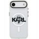Etui Karl Lagerfeld IML Karl Sketch Logo MagSafe do iPhone 17 Air - przezroczyste