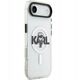 Etui Karl Lagerfeld IML Karl Sketch Logo MagSafe do iPhone 17 Air - przezroczyste