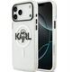 Etui Karl Lagerfeld IML Karl Sketch Logo MagSafe do iPhone 17 Pro Max - przezroczyste