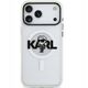 Etui Karl Lagerfeld IML Karl Sketch Logo MagSafe do iPhone 17 Pro Max - przezroczyste