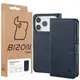 Etui z klapką Bizon Case Pocket do Apple iPhone 17 Pro granatowe