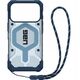 UAG Pathfinder Clear MagSafe Bundle - etui do iPhone 17 Pro kompatybilne z MagSafe oraz smycz na nadgarstek (blues)