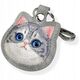 Θήκη Εντοπισμού Nimmy New Big Eyed Pet 2.0 Γάτα γκρι