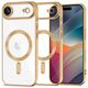 Etui Tech-Protect MagFlex MagSafe do Apple iPhone 17 Air Shiny Gold