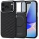 Etui Tech-Protect Ion Carbon MagSafe do Apple iPhone 17 Pro Max Black/silver