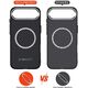 Etui Tech-Protect Ion Carbon MagSafe do Apple iPhone 17 Air Black/silver
