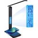 Lampka biurkowa Gotel K711N LAMPKA LED BIURKO ZEGAR TERMOMETR