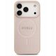 Etui Guess Saffiano Classic Logo MagSafe do iPhone 17 Pro różowy