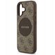 Etui Guess 4G Circle Classic Logo MagSafe do iPhone 17 brązowy