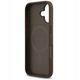 Etui Guess 4G Circle Classic Logo MagSafe do iPhone 17 brązowy